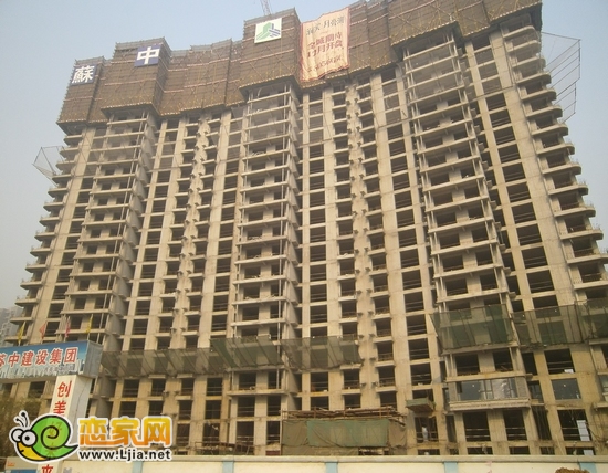 月亮灣2號樓出地面25層（2012.12.10）