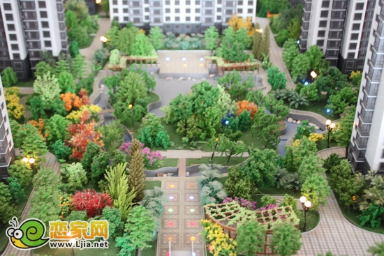 左岸楓橋園林沙盤圖
