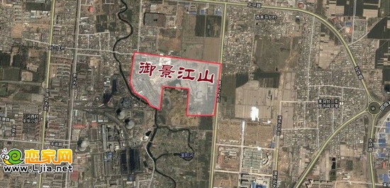 御景江山城衛(wèi)星圖