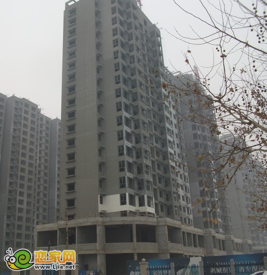 心海假日項目1號樓工程實景圖（2012.12.14）