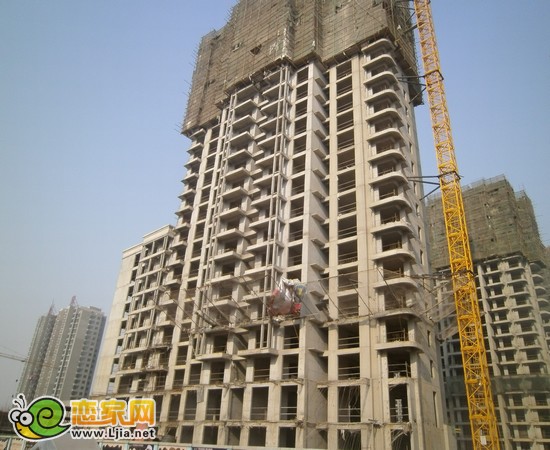 月亮灣1號樓出地面21層（2012.12.24）