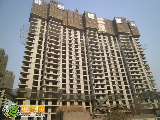 月亮灣1號樓出地面21層（2012.12.24）