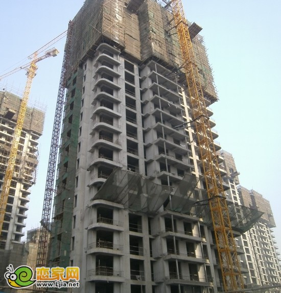 月亮灣6號樓出地面21層（2012.12.24）
