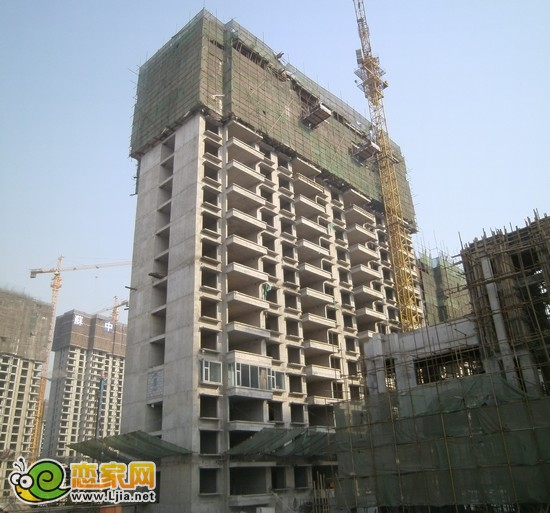 御景江山城2號(hào)樓工程實(shí)景圖（2012.12.26）