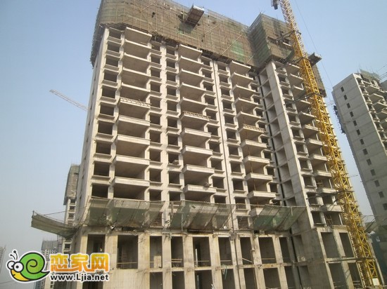 御景江山城3號(hào)樓工程實(shí)景圖（2012.12.26）