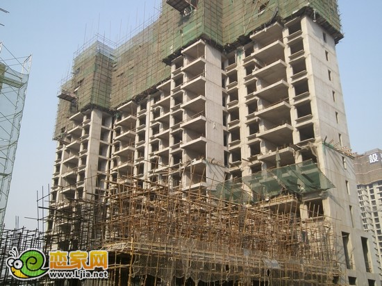 御景江山城78號(hào)樓工程實(shí)景圖（2012.12.26）