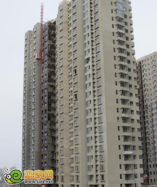 左岸楓橋項(xiàng)目實(shí)景圖（2012.12.29）