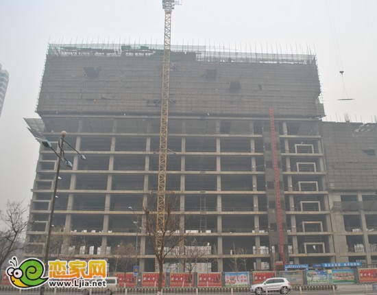陽(yáng)光三龍商業(yè)廣場(chǎng)A座出地面13層（2013.1.8）