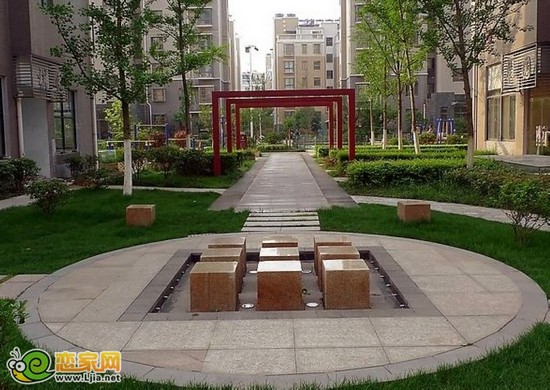 華浩活力城項目園林景觀示意圖