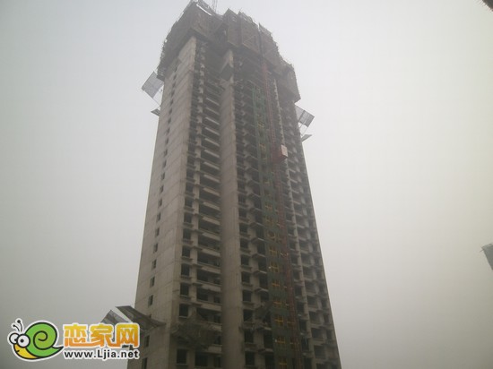 萬(wàn)浩儷城項(xiàng)目9號(hào)樓工程實(shí)景圖（2013.1.12）