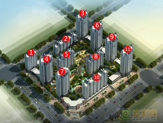 楓景華庭項目效果圖