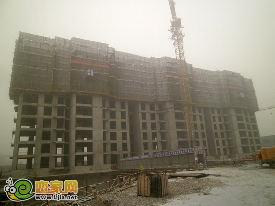 現(xiàn)代奧城2號(hào)樓出地面10層（2013.1.17）
