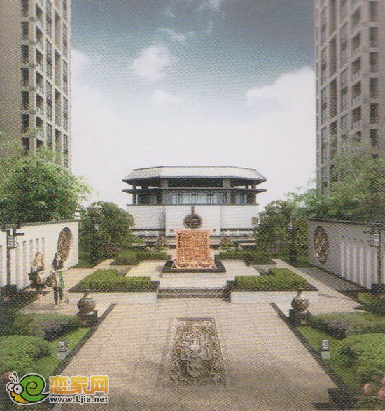 恒隆廣場園林示意圖