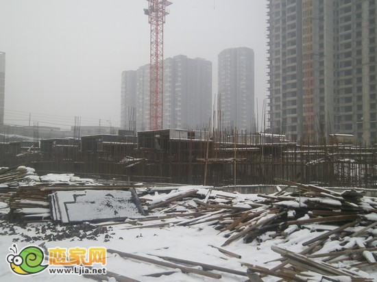 錦繡江南項目3號樓工程實景圖（2013.1.23）