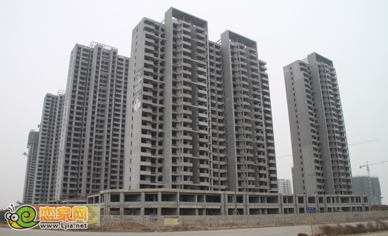 萬(wàn)浩儷城項(xiàng)目工程實(shí)景圖（2013.2.18）