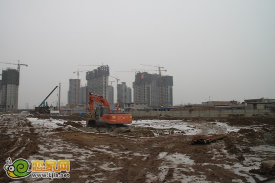 萬(wàn)浩儷城10號(hào)樓、11號(hào)樓工程實(shí)景圖（2013.2.18）