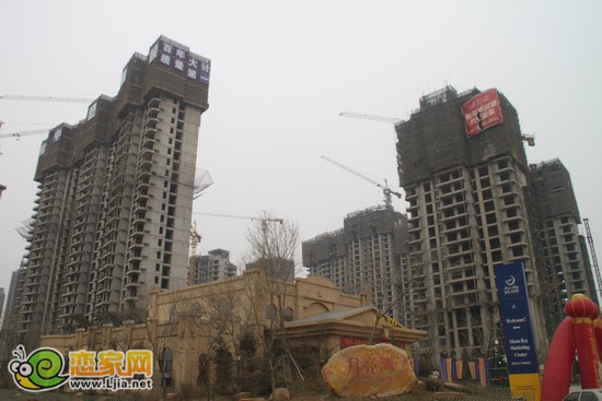 月亮灣項(xiàng)目工程實(shí)景圖（2013.2.19）