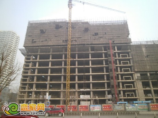 陽光三龍商業(yè)廣場項目A座出地面13層（2013.2.27）