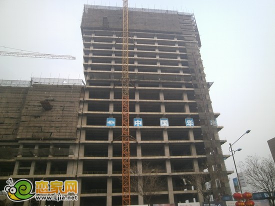 陽光三龍商業(yè)廣場項目B座出地面20層（2013.2.27）