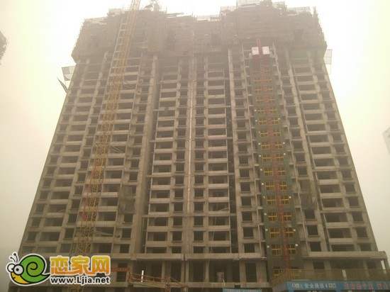 萬浩儷城6號樓出地面25層（2013.3.1）