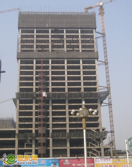 陽光三龍商業(yè)廣場項目實景圖（2013.3.7）