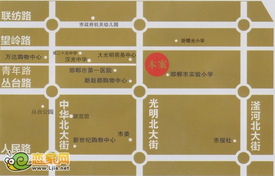 名仕公館項(xiàng)目區(qū)位圖
