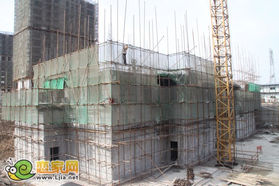 現(xiàn)代海棠灣3#樓出地面1層（2013.3.10）