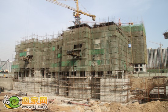 現(xiàn)代海棠灣5#樓出地面5層（2013.3.10）