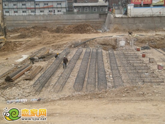 融通國(guó)際項(xiàng)目工程實(shí)景圖（2013.3.14）