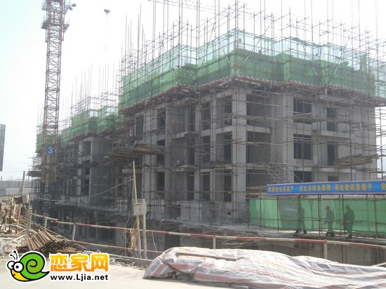 現(xiàn)代奧城項目3號樓出地面4層（2013.3.28）