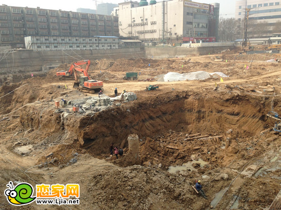 融通國際項目工程實景圖（2013.4.4）