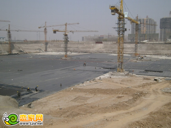 楓景華庭項目工程實景圖（2013.4.6）