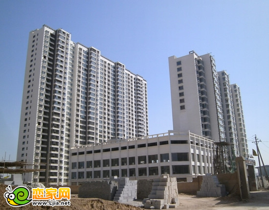 瑞德苑項(xiàng)目工程實(shí)景圖（2013.4.11）