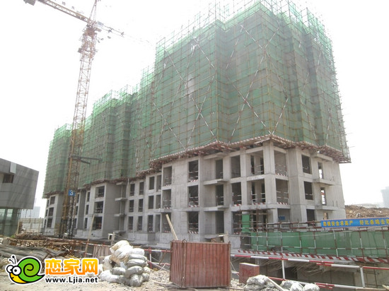 現(xiàn)代奧城3號(hào)樓工程實(shí)景圖（2013.4.24）