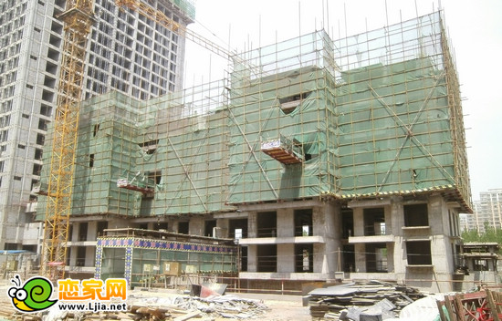 現(xiàn)代頤和苑項(xiàng)目3號(hào)樓工程實(shí)景圖（2013.24）