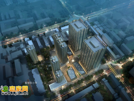 和平新世界廣場(chǎng)鳥瞰圖