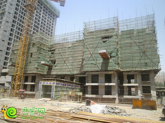 現(xiàn)代頤和苑項(xiàng)目3號樓工程實(shí)景圖（2013.5.16）