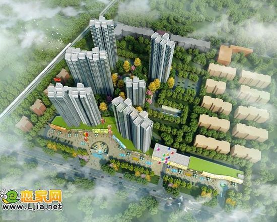 站南旺角項(xiàng)目鳥(niǎo)瞰圖