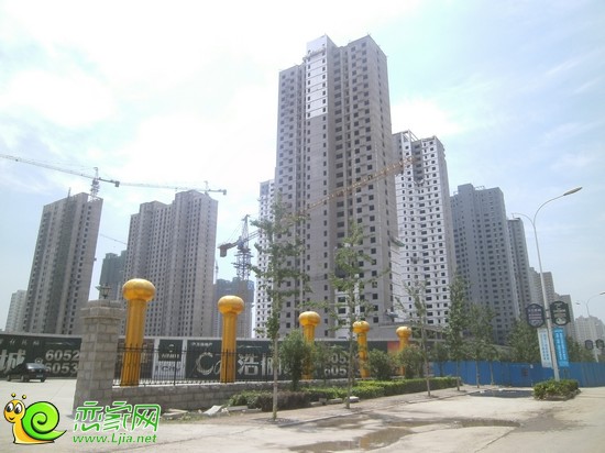 萬(wàn)浩儷城項(xiàng)目實(shí)景圖（2013.6.17）