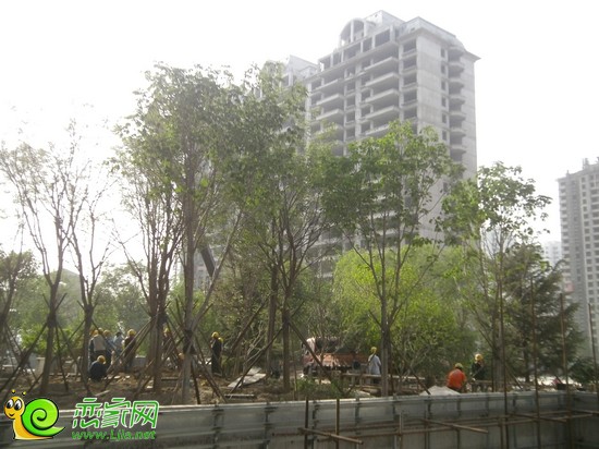 御景江山城項(xiàng)目實(shí)景圖（2013.6.19）