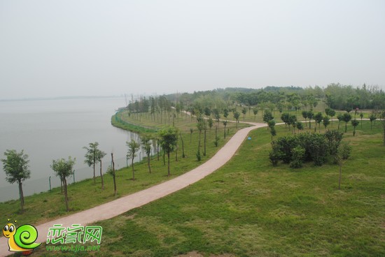 北湖公園實(shí)景