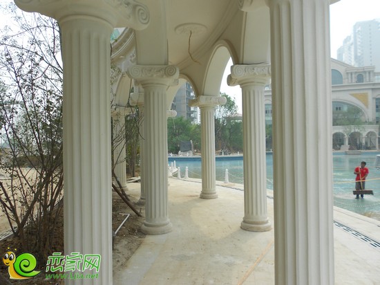 御景江山項(xiàng)目園林內(nèi)部景觀
