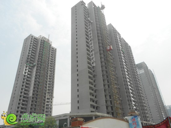 萬(wàn)浩儷城項(xiàng)目北區(qū)實(shí)景圖（2013.7.17）