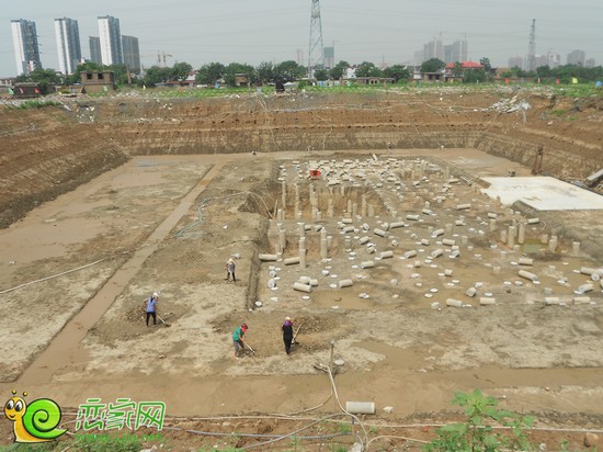 水岸春天項目工程實景圖（2013.7.18）