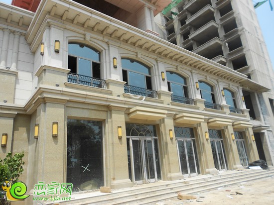 聯(lián)邦·御景江山項目沿街商鋪實景（2013.7.19）