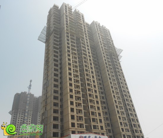 現(xiàn)代華府項(xiàng)目工程實(shí)景圖（2013.7.24）