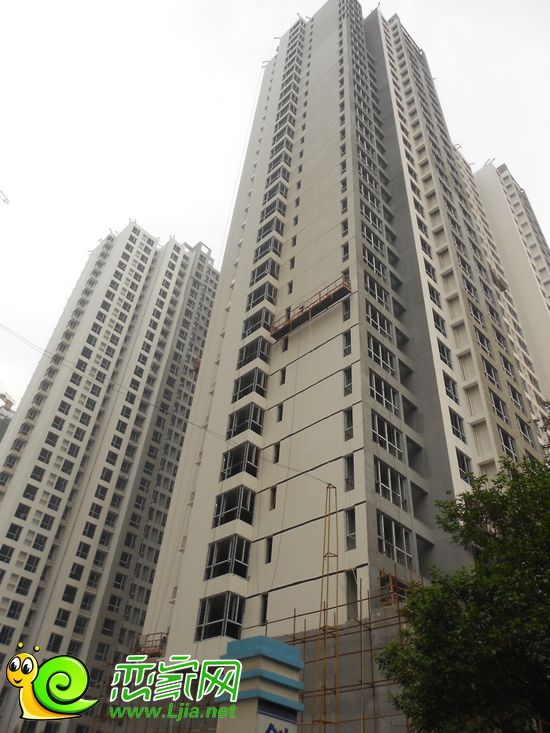 陽光天階住宅樓工地實景