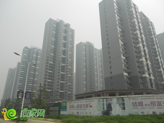 萬(wàn)浩儷城工程實(shí)景圖（2013.8.6）