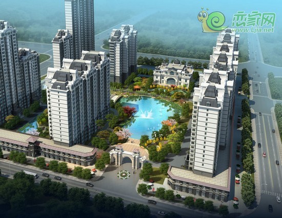 聯(lián)邦·御景江山項目園林效果圖