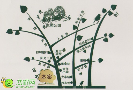 卓冠美景城項目區(qū)位圖